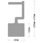 水作エイトドライブMのサイズ