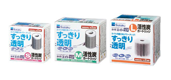 水作エイトコア用交換カートリッジ 魚づくりは水作り 水作株式会社